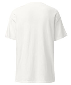 Alternative view of RL XIII Black Boxed Rugby League Chevron on White T-Shirt