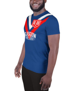 RL XIII Glasgow Rugby League Red White and Blue T-Shirt