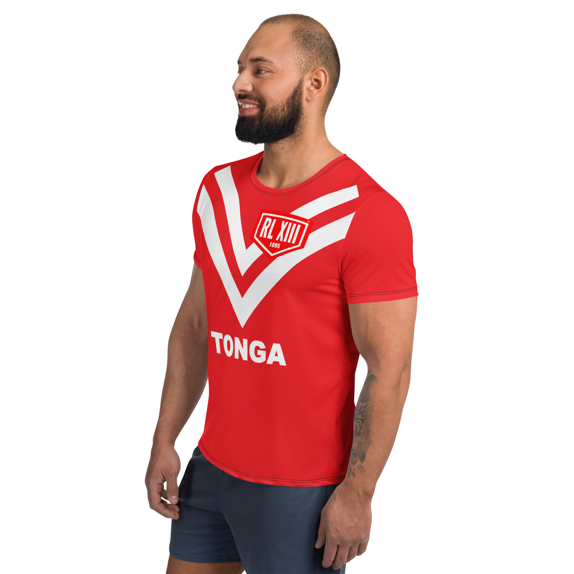 RL XIII Tonga Classic Rugby League T-Shirt - Image 3