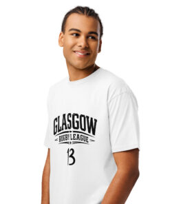 RL XIII Glasgow Rugby League Sports Style White T-Shirt