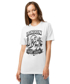 RL XIII London Rugby League Design 1 White T-Shirts on sale