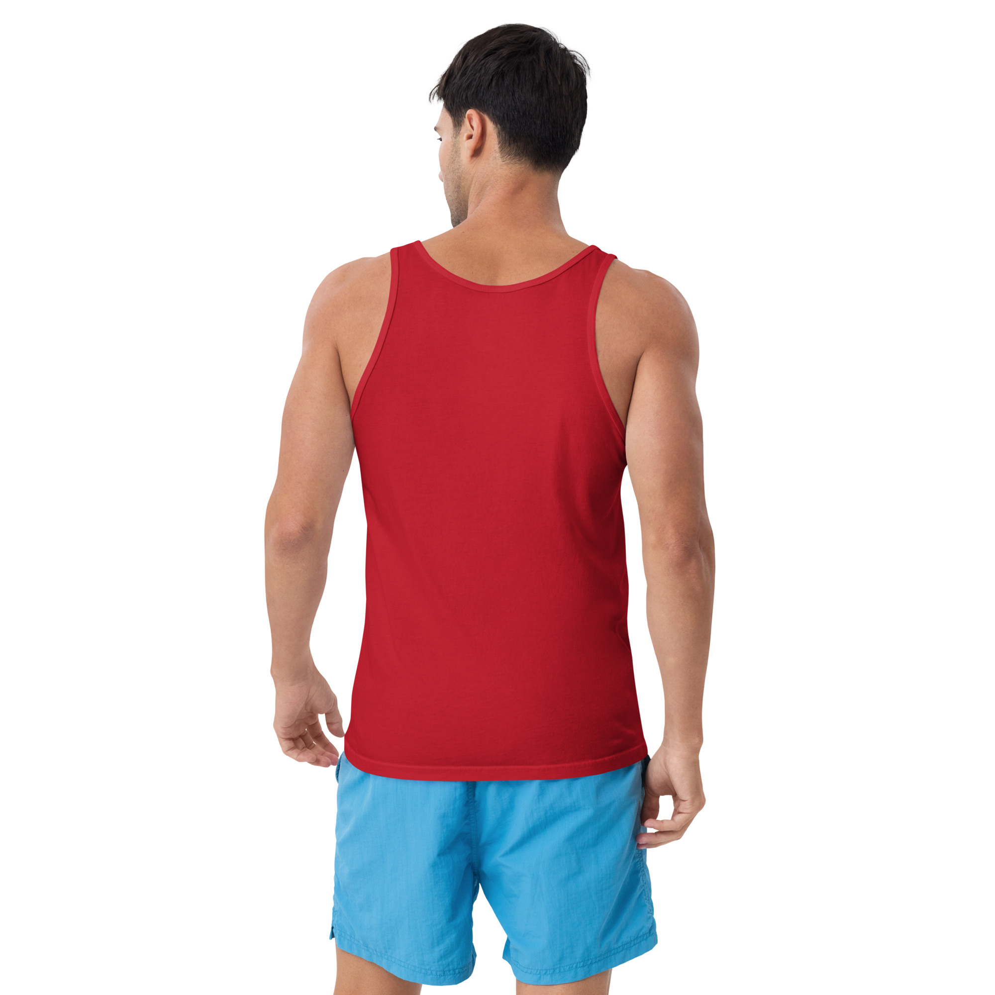 RL XIII Text Logo Red Tank Top Singlet - Image 2