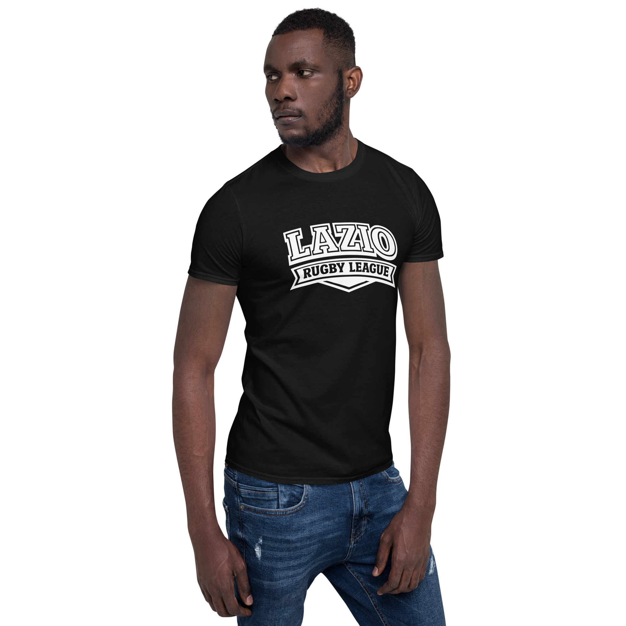 RL XIII Lazio Rugby League Black T-Shirts on sale