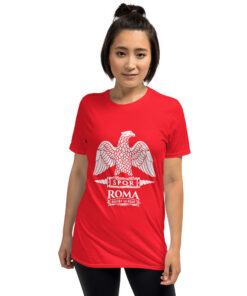 RL XIII SPQR Roma Rugby League Red T-Shirts on sale