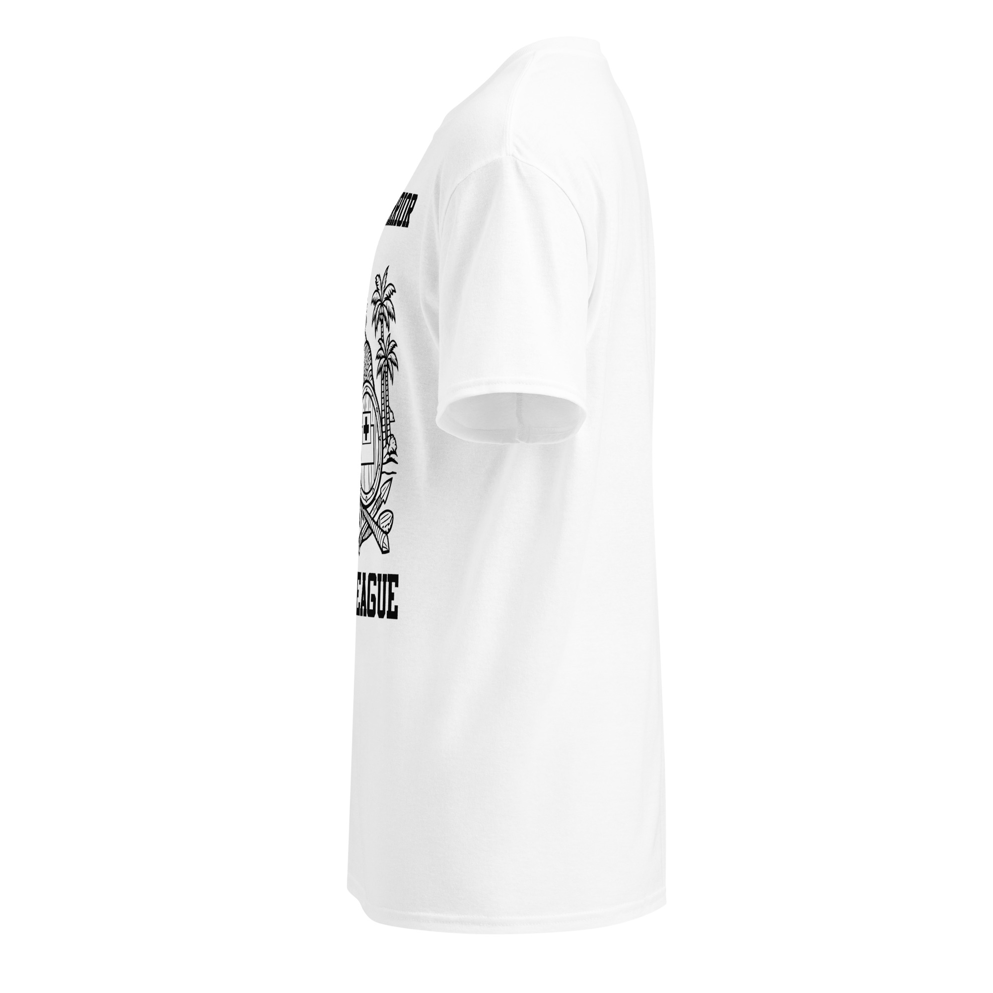 RL XIII Tongan Warrior Rugby League Design 1 White T-Shirt - Image 4
