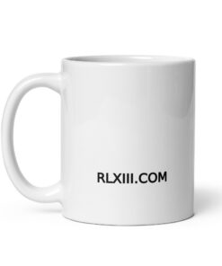 Alternative view of RL XIII Army Rugby League White Glossy Mug