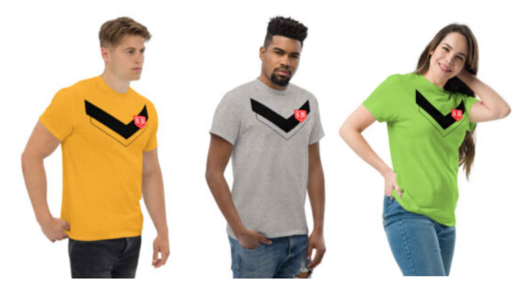 The Boxed Chevron style rugby league apparel on sale at RL XIII