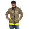 RL XIII Leopard Skin Print Bomber Jackets on sale