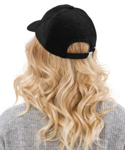 Alternative view of RL XIII Black Corduroy Hat