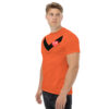RL XIII Black Boxed Rugby League Chevron on Orange T-Shirts on sale