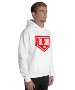 RL XIII White Logo Hoodies on sale